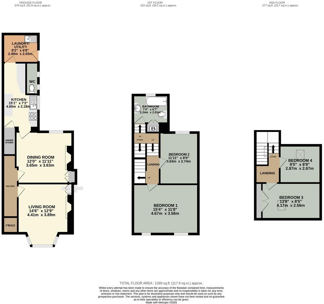 11, Alexandra Road, Penrith floorplan