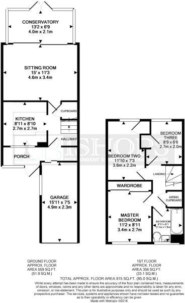 Churchill Avenue, Bishops Waltham floorplan