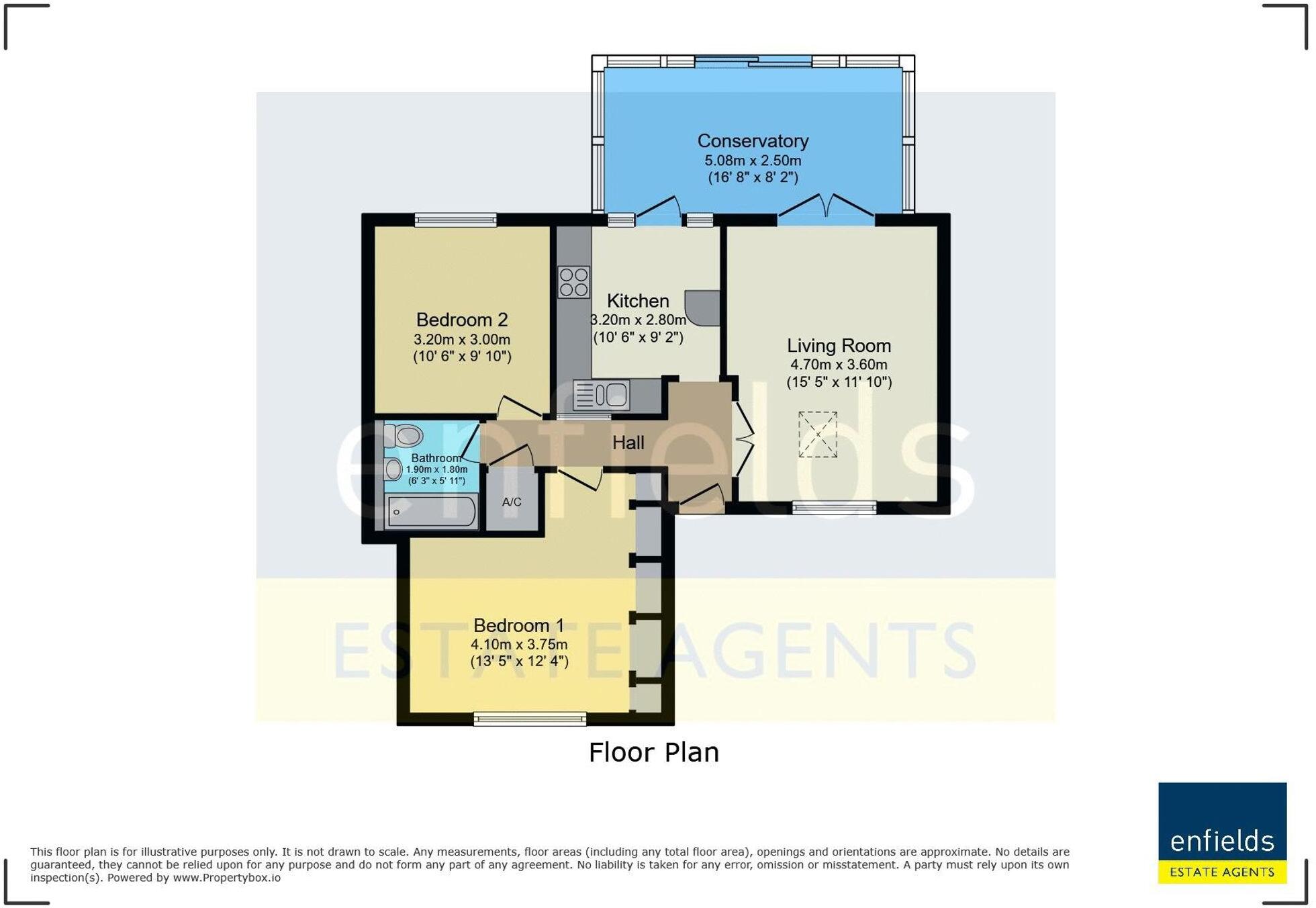 Clover Drive, Poole, BH17 floorplan