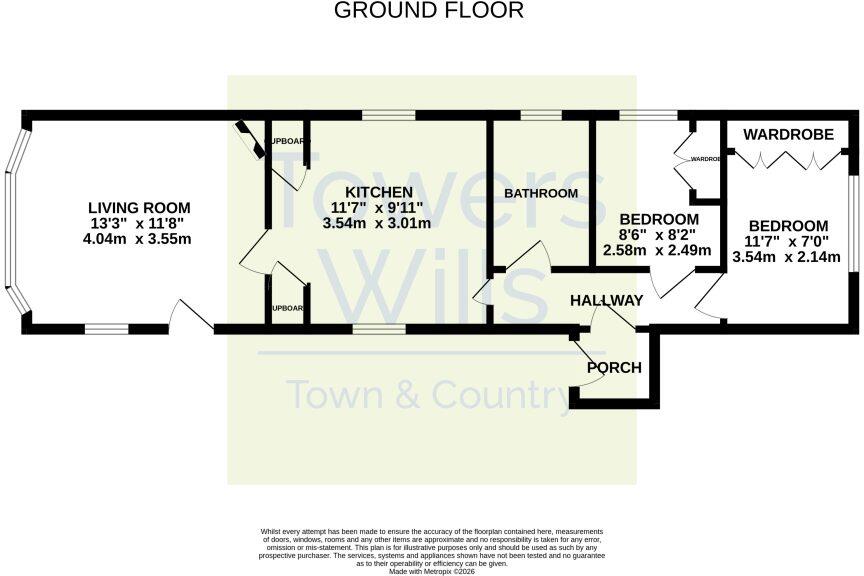 Rustywell Park, Yeovil, Somerset, BA20 floorplan
