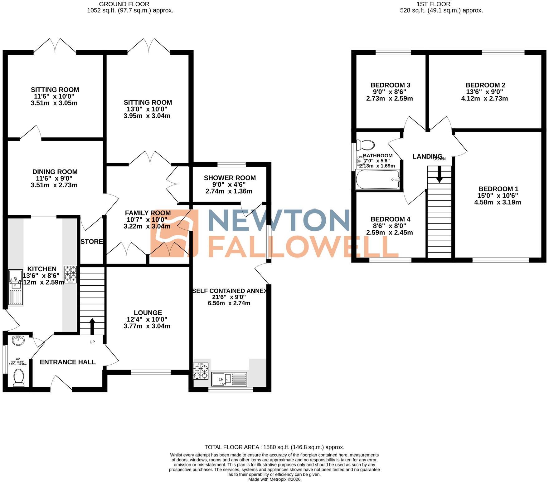 Gullymore, Bretton, Peterborough, PE3 floorplan