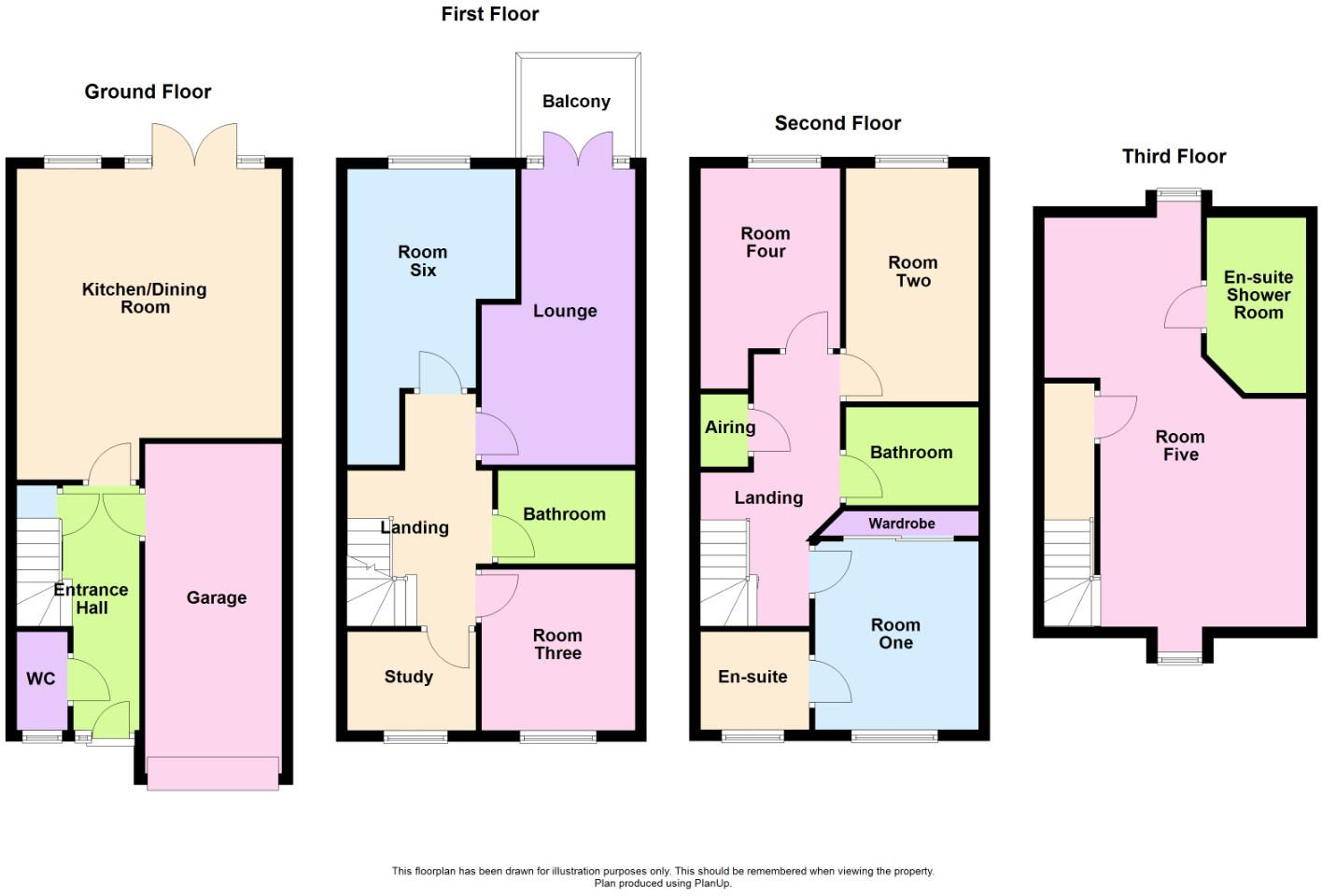 Boleyn Avenue, Peterborough floorplan
