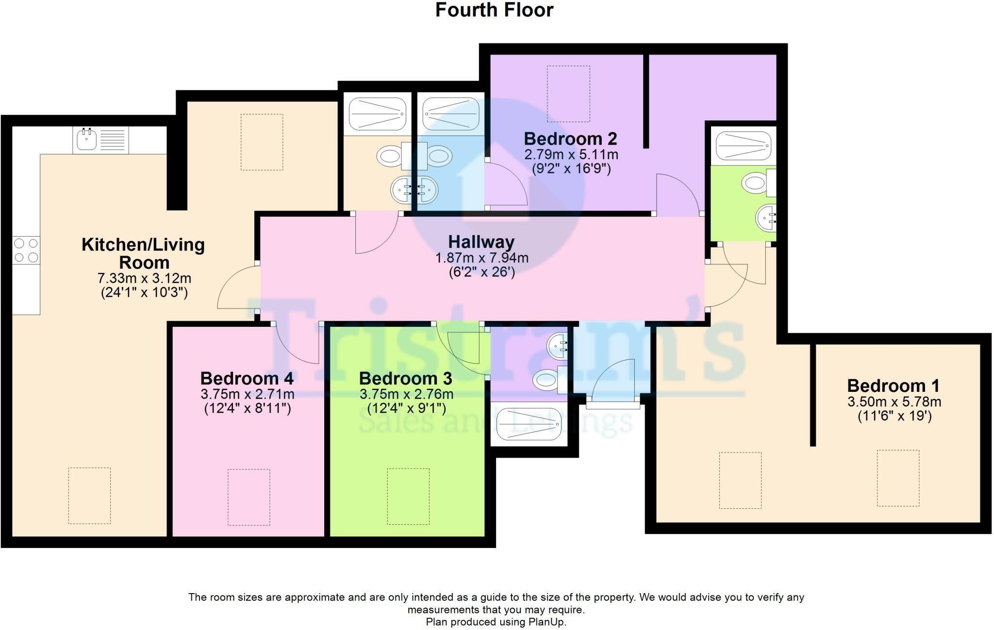 Castle Boulevard, Nottingham floorplan