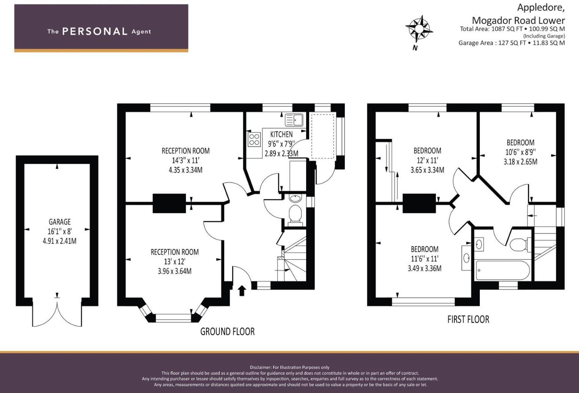 Mogador Road, Lower Kingswood, KT20 floorplan