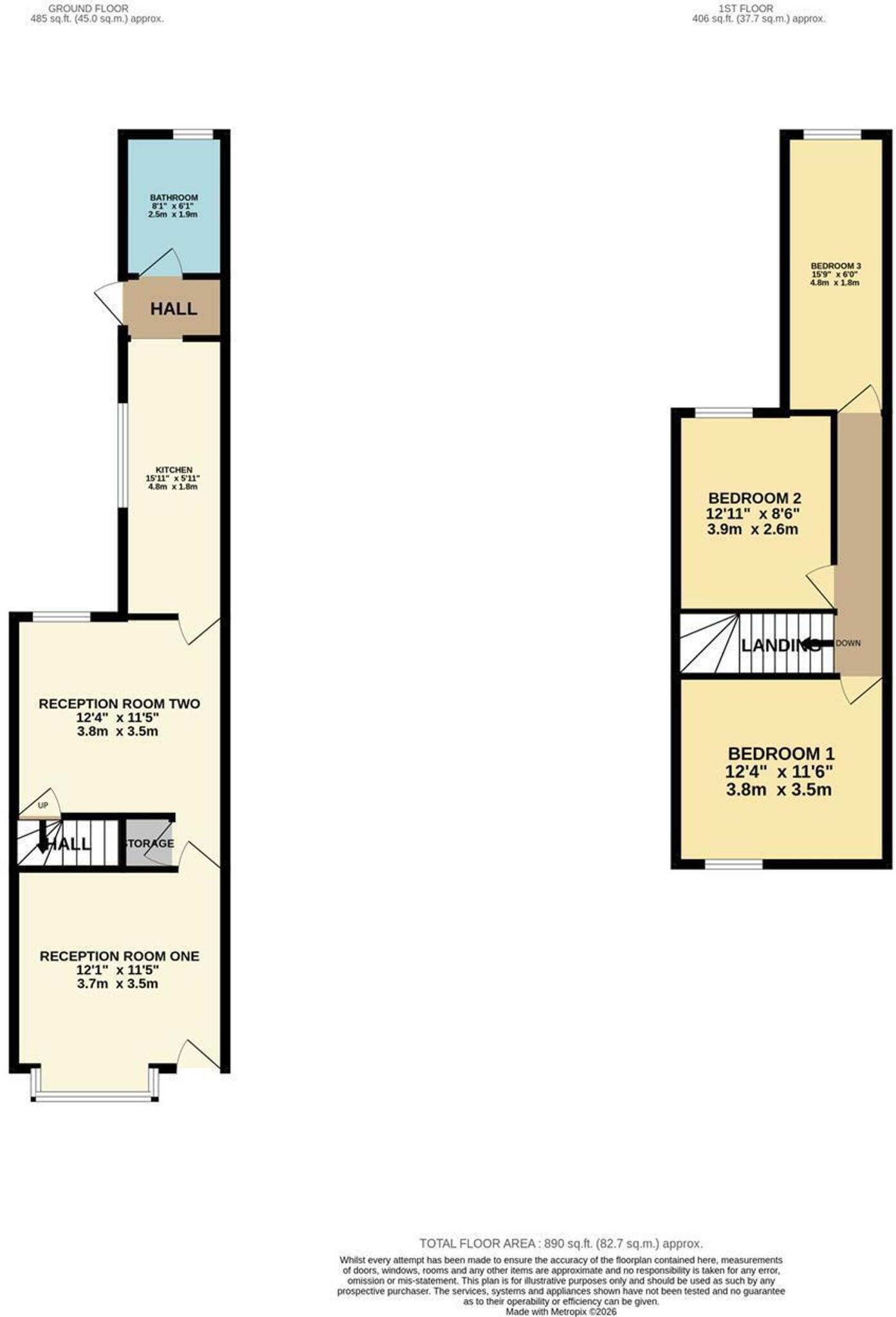 Waterloo Road, Yardley, B25 floorplan