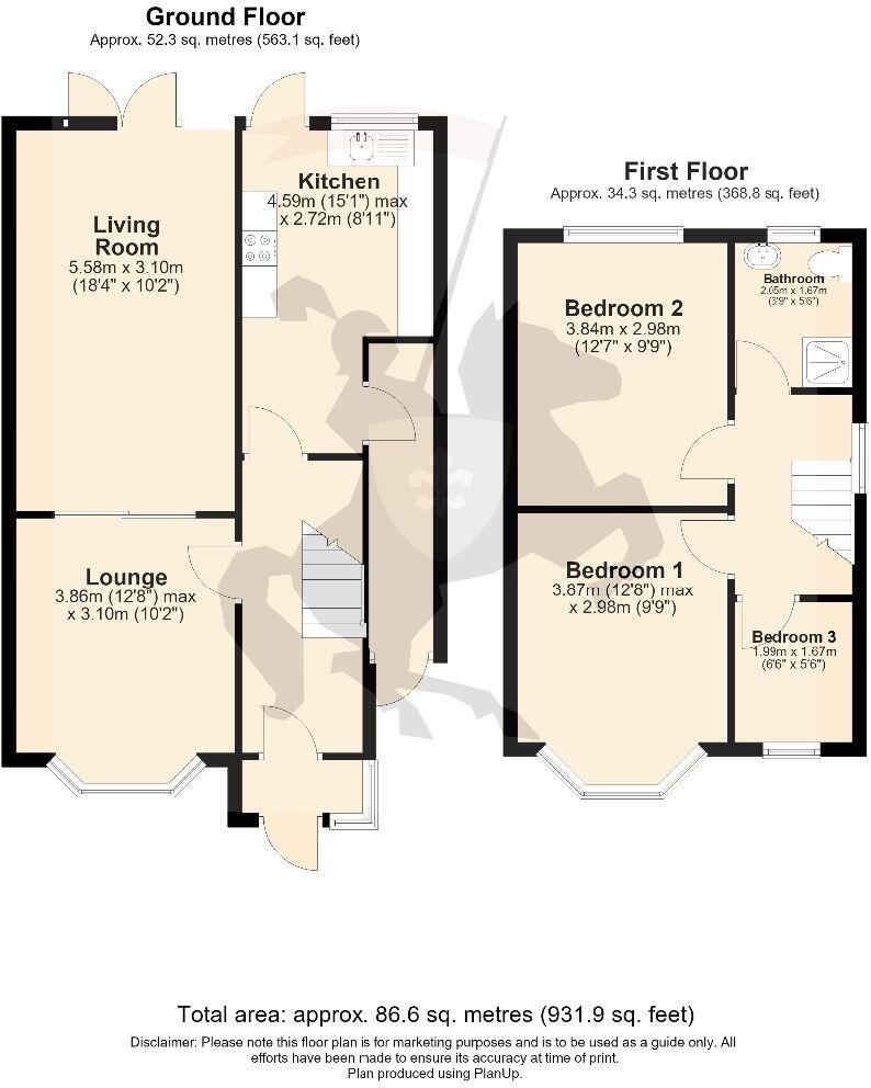 Steyning Road, Birmingham floorplan