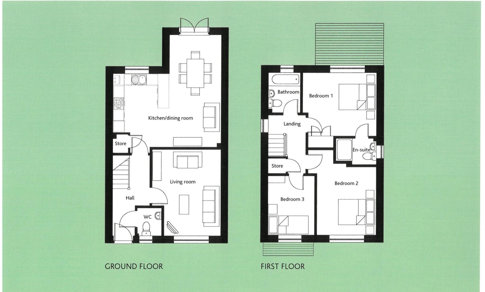 Plot No. 203, The Poplar, Highfields Green, Yeomans Way, Littleport, Ely floorplan