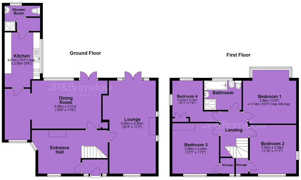 Edge Lane Stretford floorplan
