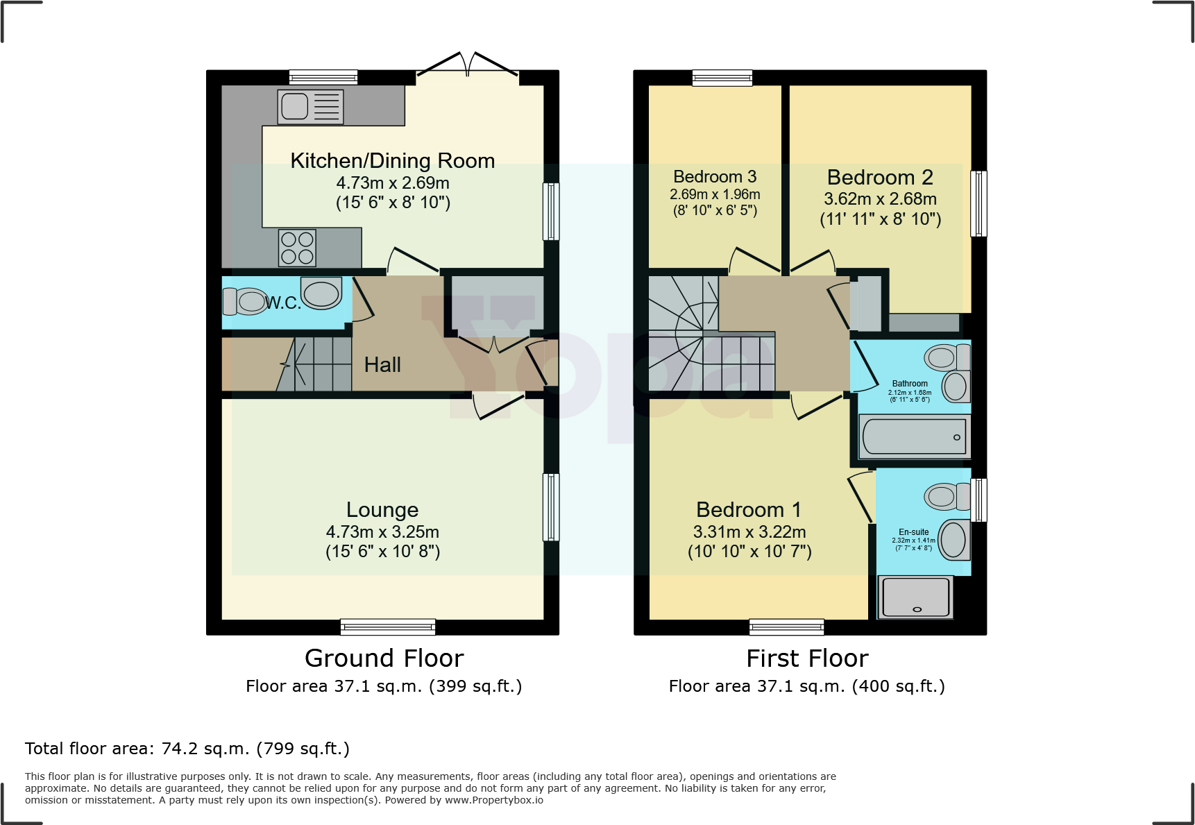 Valerian Close, Rossington, Doncaster, DN11 floorplan