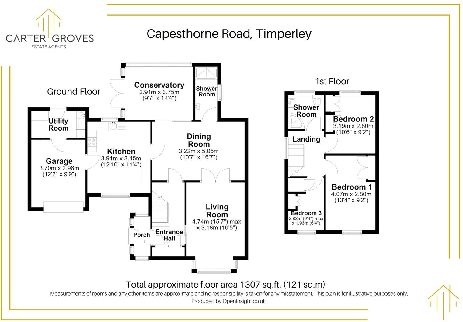 Capesthorne Road, Timperley, Altrincham, Greater Manchester, WA15 floorplan