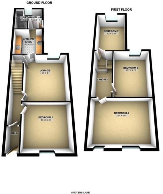 Dyers Lane, Ormskirk floorplan