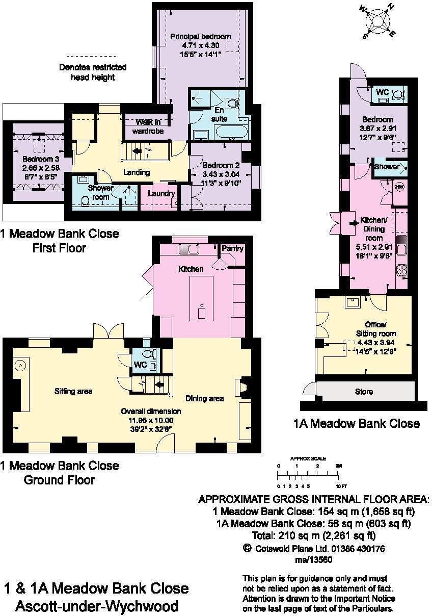 Meadow Bank Barn, Ascott Under Wychwood floorplan