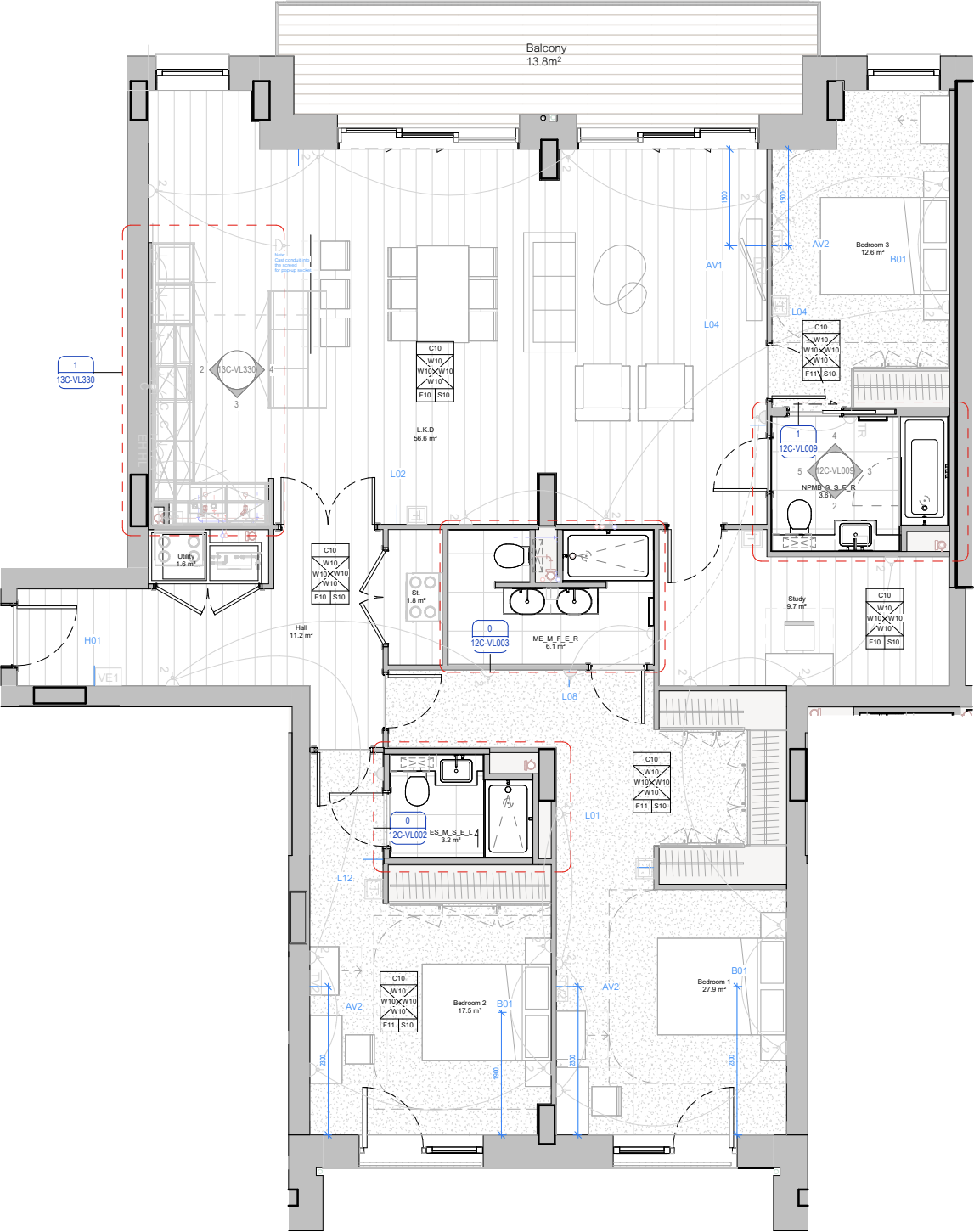 Chelsea Botanica, SW6 floorplan