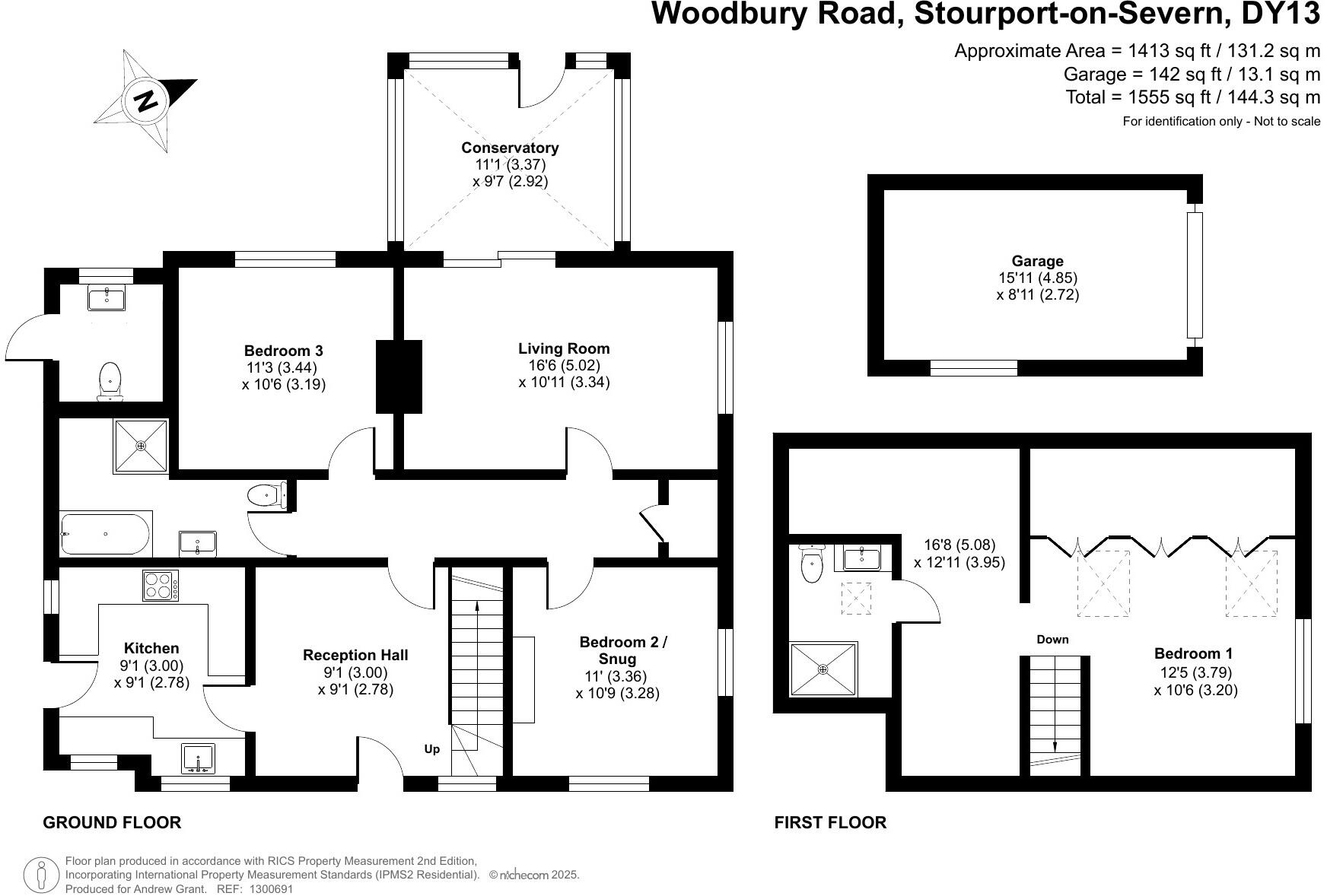 Woodbury Road, Stourport-on-Severn floorplan