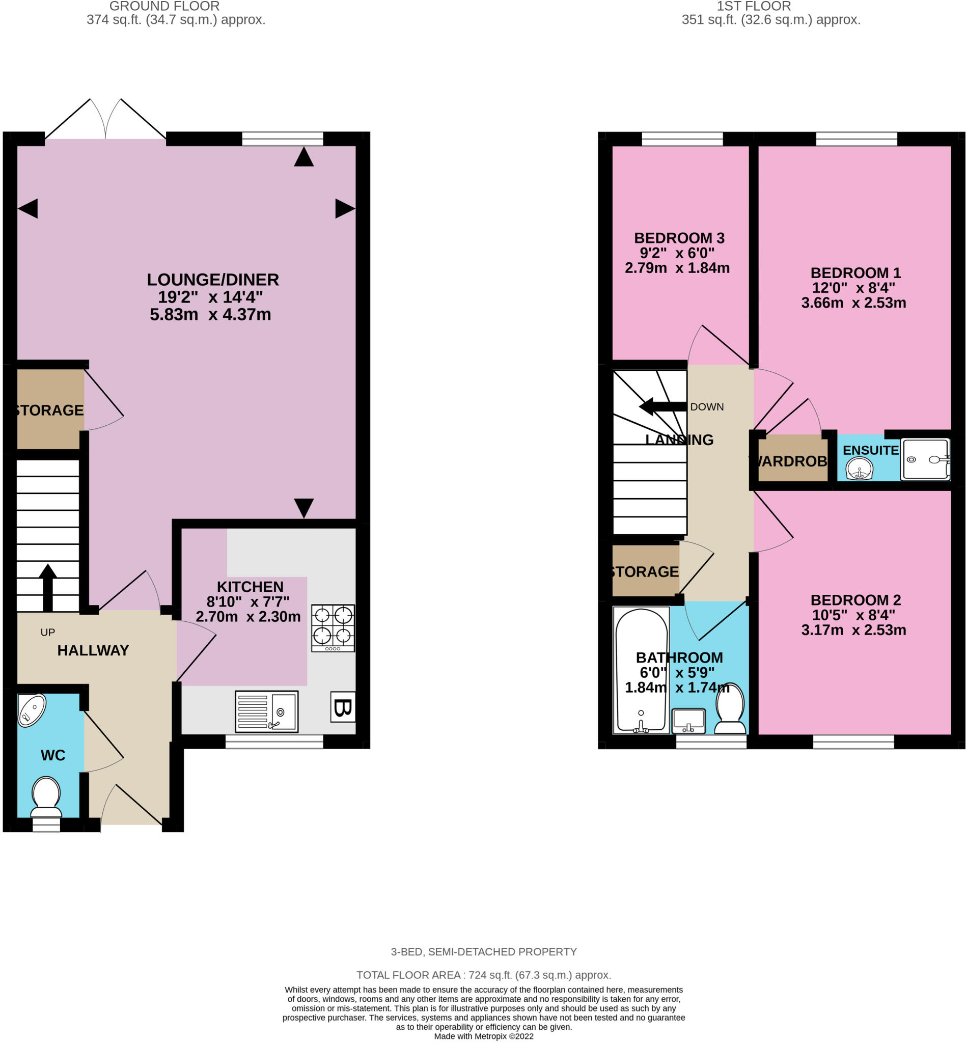 Festival Close, Stoke-on-Trent, Staffordshire, ST6 floorplan