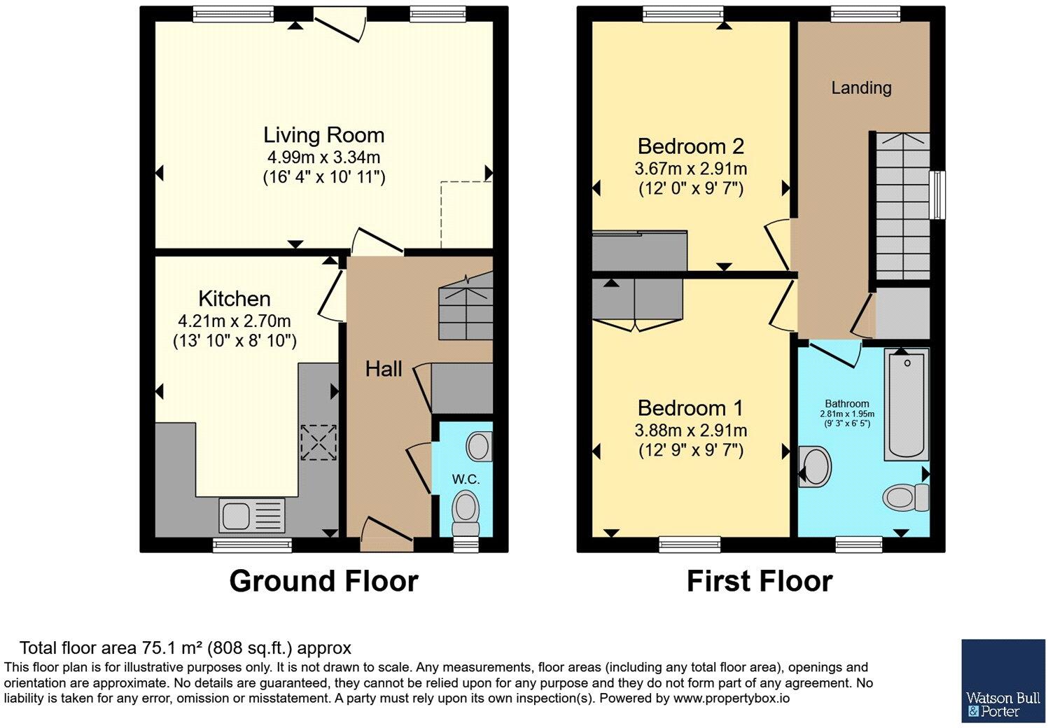 Woodbine Close, Newport, Isle of Wight, PO30 floorplan