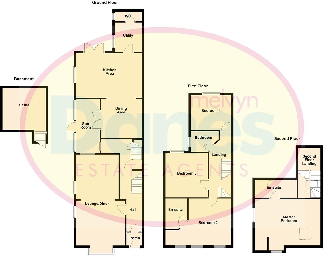 Hazelwood Road, Acocks Green, Birmingham floorplan