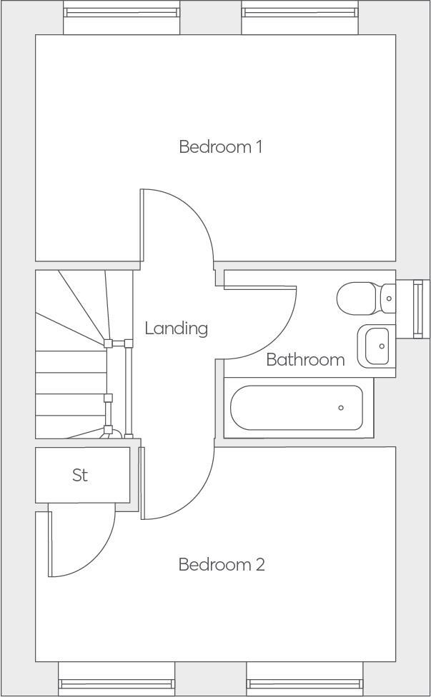 Acacia Lane,
Branston,
Burton-On-Trent,
DE14 3FW floorplan