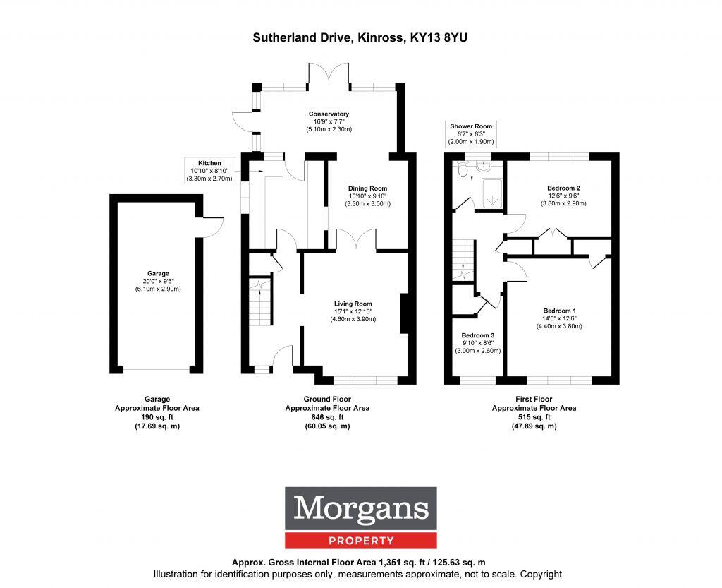 32 Sutherland Drive, Kinross, KY13 8YU floorplan