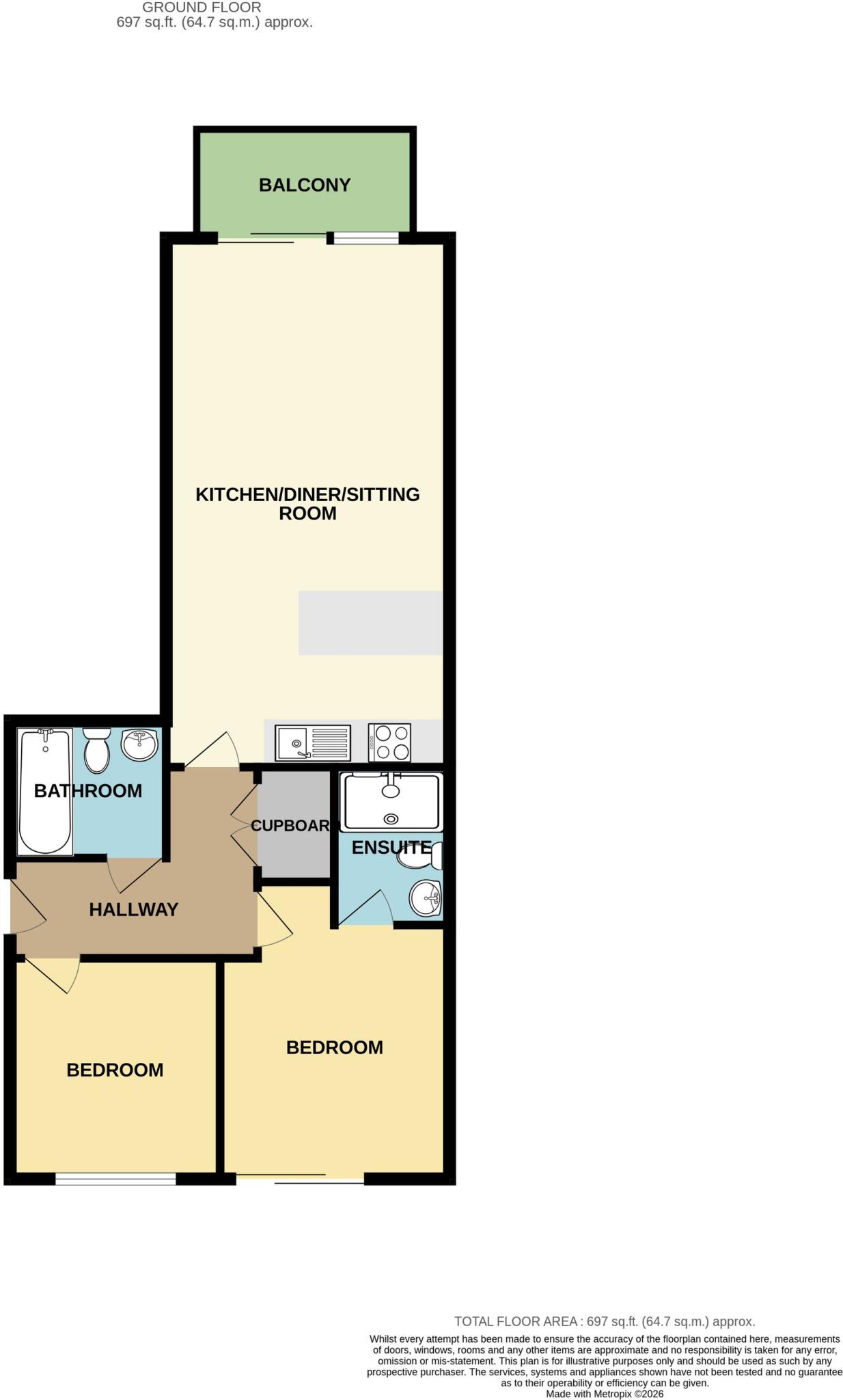 Youngman Place, Taunton, TA1 floorplan