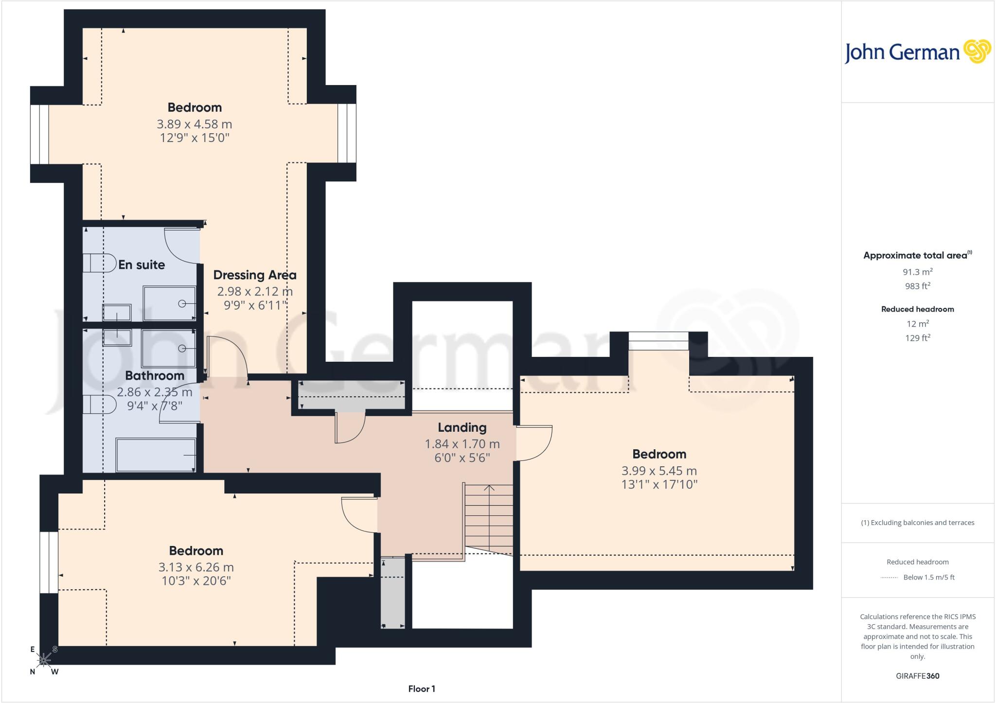 Ashby Road, Boundary floorplan