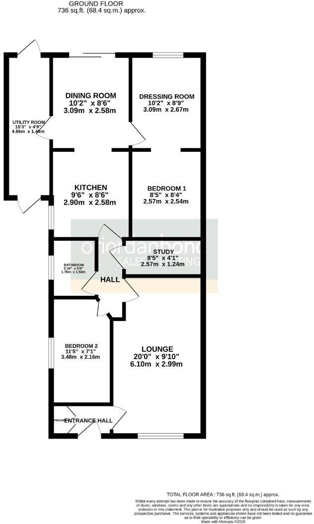 Obelisk Rise, Kingsthorpe, Northampton NN2 floorplan