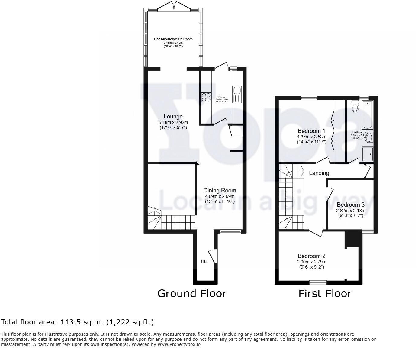 Woburn Close, Stevenage, SG2 floorplan