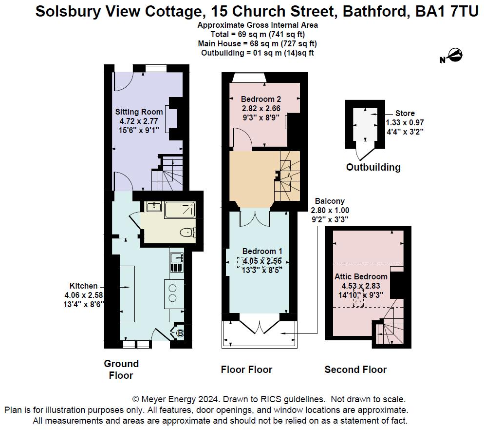 Church Street, Bathford, Bath floorplan