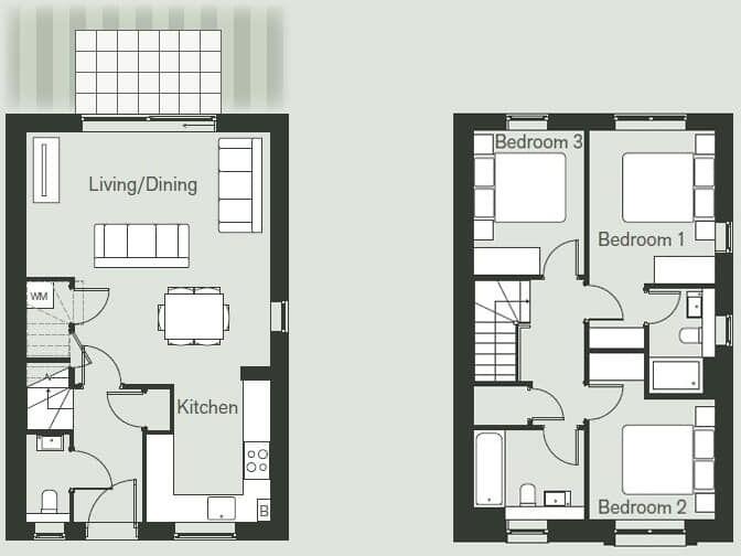Gatcombe Orchard, Wrington floorplan