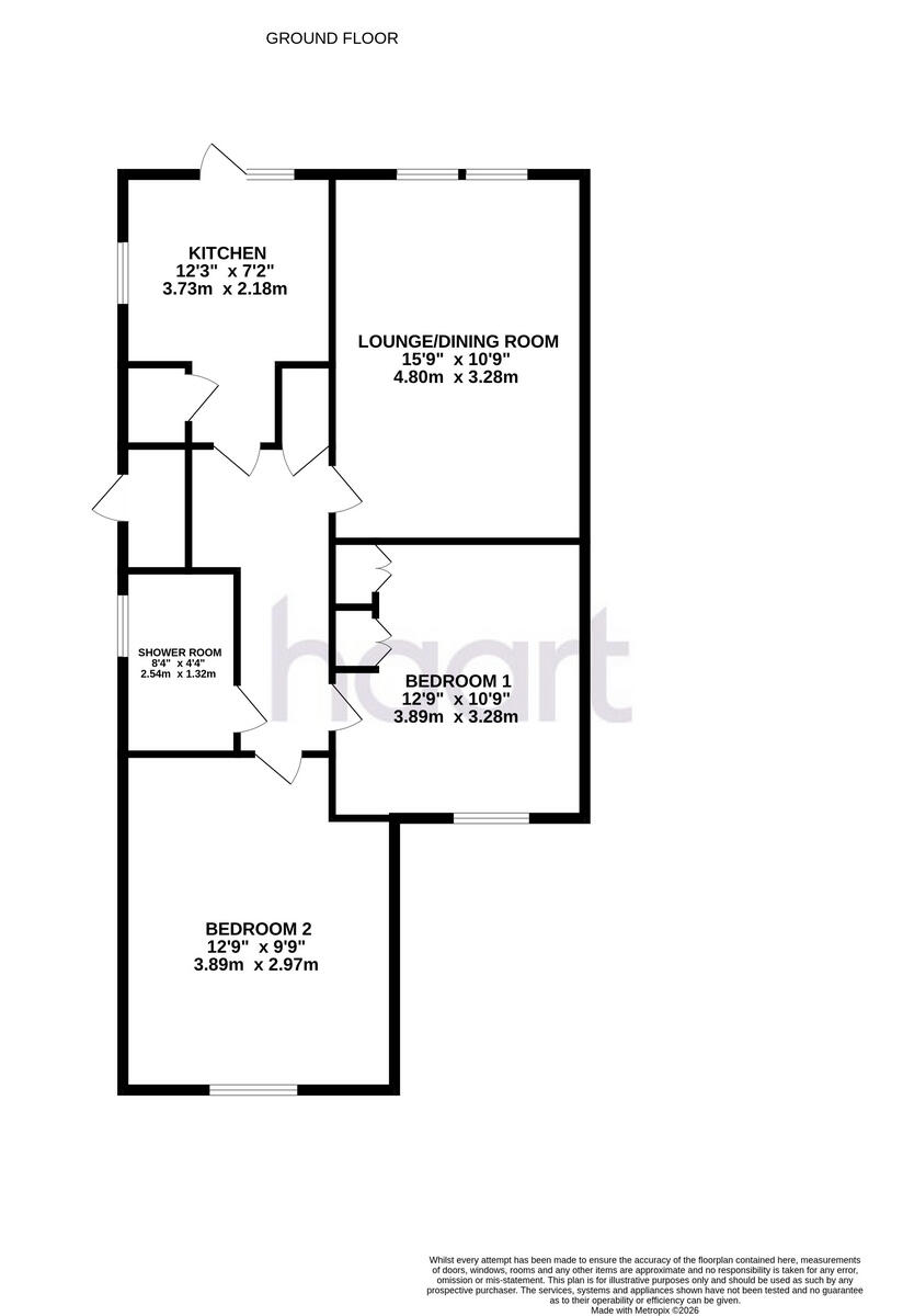Meadow Way, Dartford floorplan