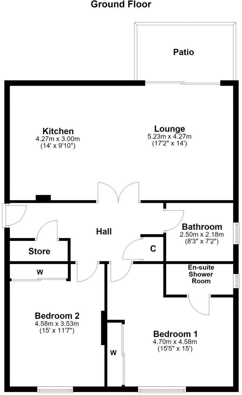 3 Beach View, Beach Road, Troon, KA10 6XQ floorplan