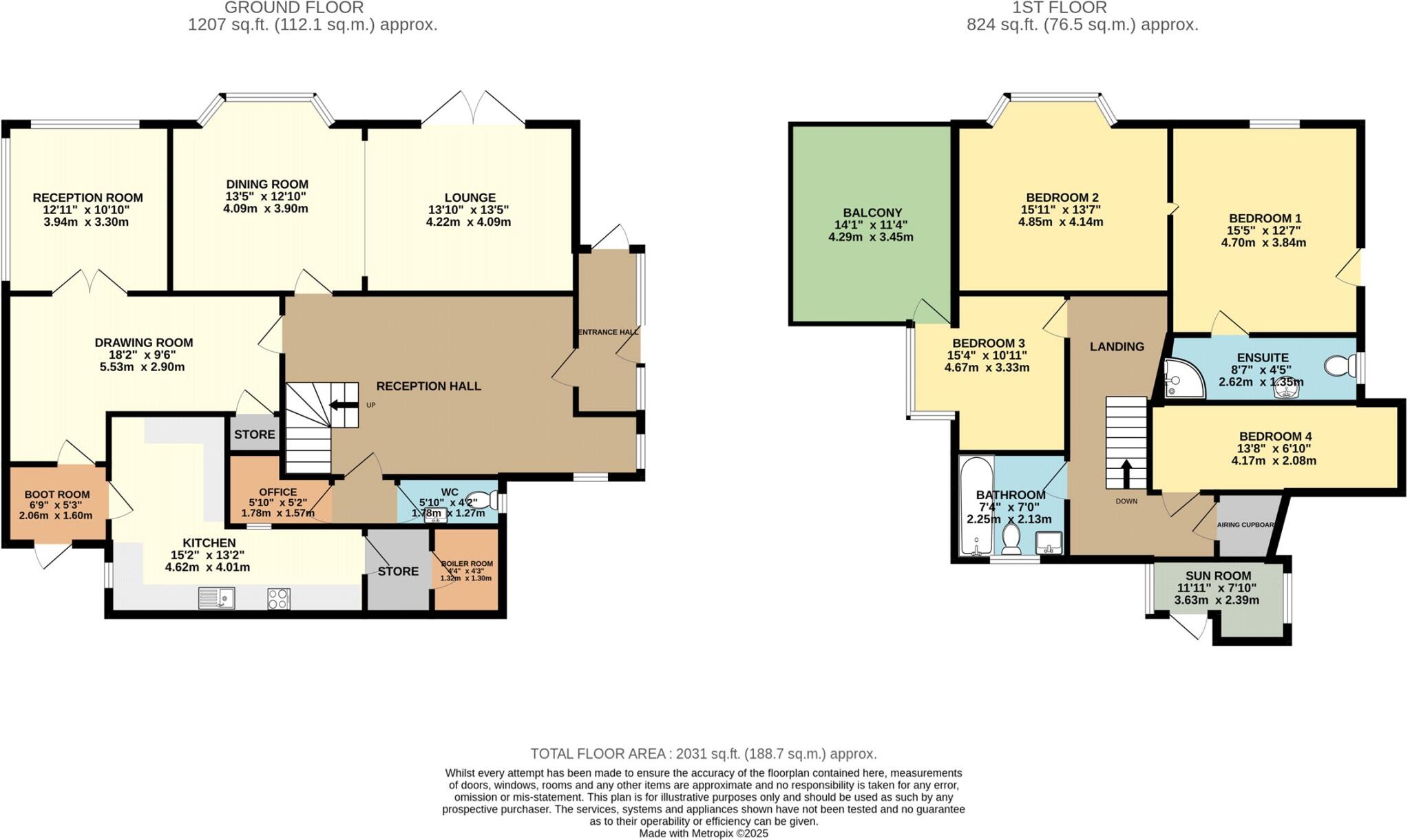Woodlands, Combe Martin, Ilfracombe, EX34 floorplan