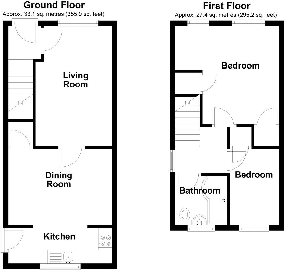 Middleton Close, Oswestry floorplan