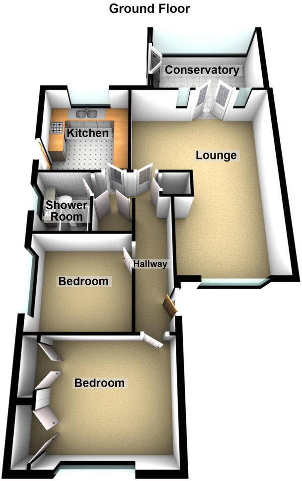 203  Fir Lane, Royton, OL2 6SS floorplan