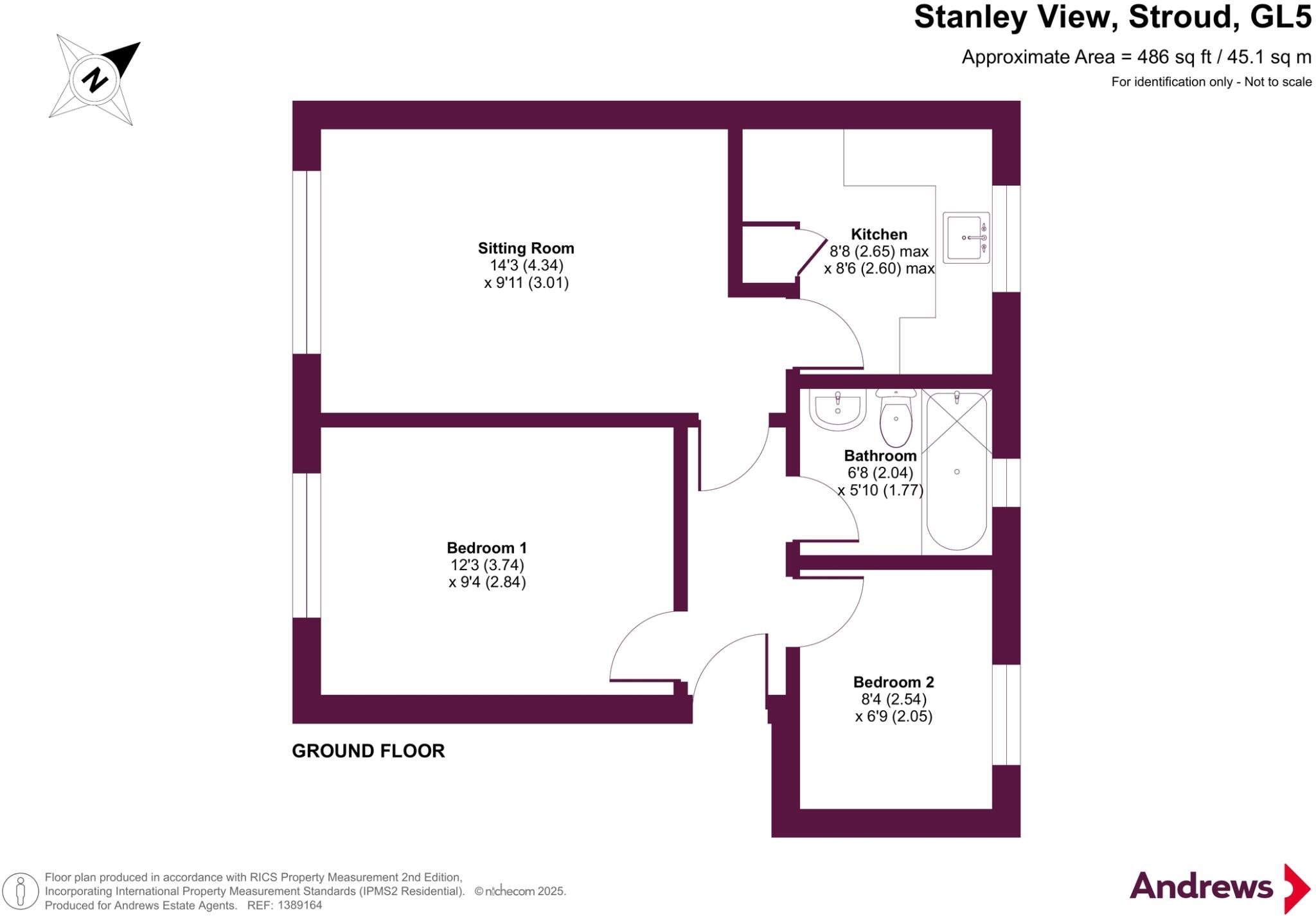 Stanley View, Dudbridge, Stroud, Gloucestershire, GL5 floorplan