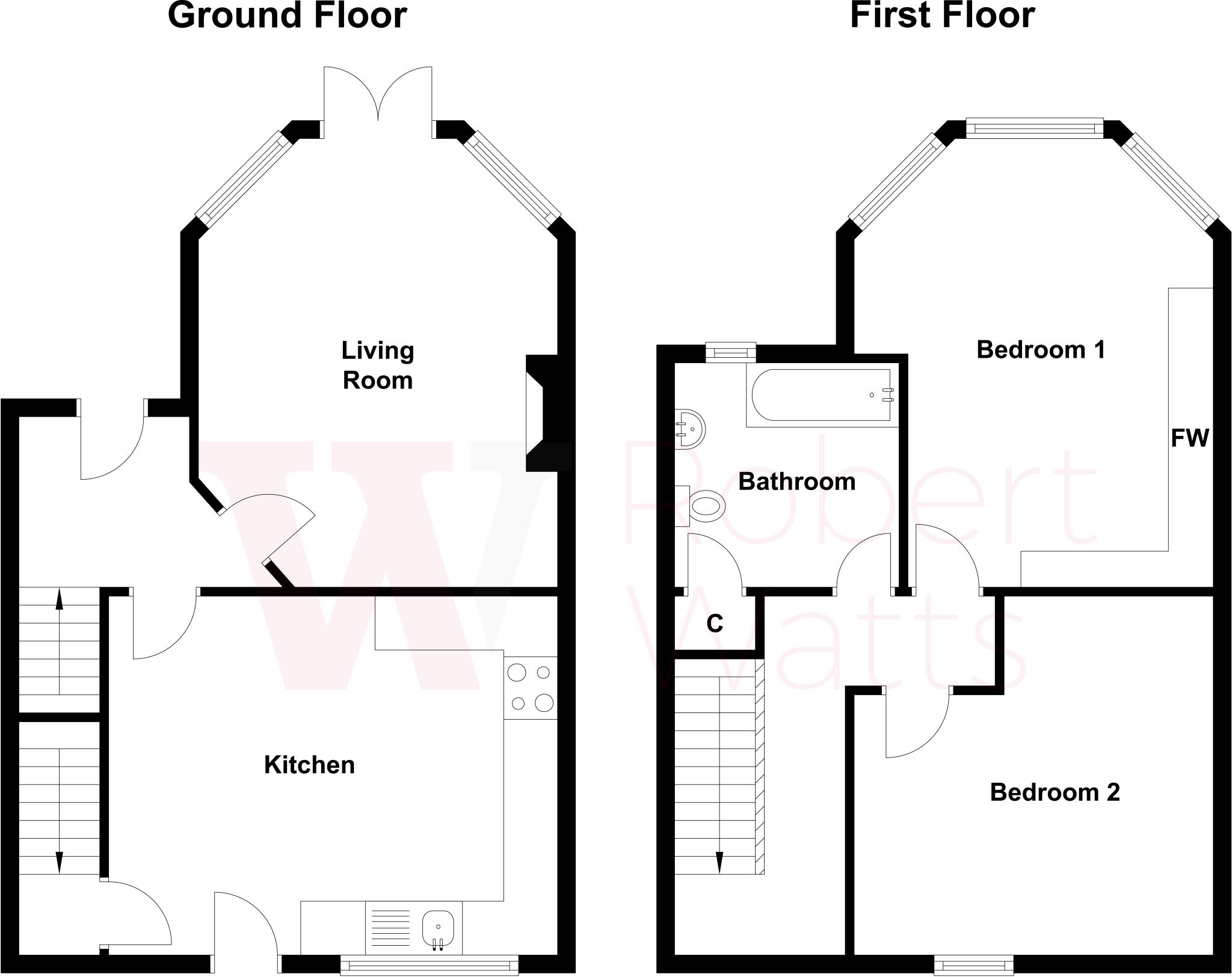 Drub Lane, Drub, Cleckheaton, BD19 floorplan