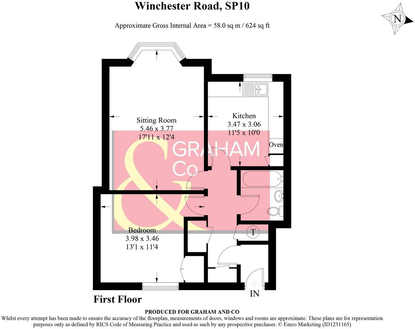 Winchester Road, Andover floorplan
