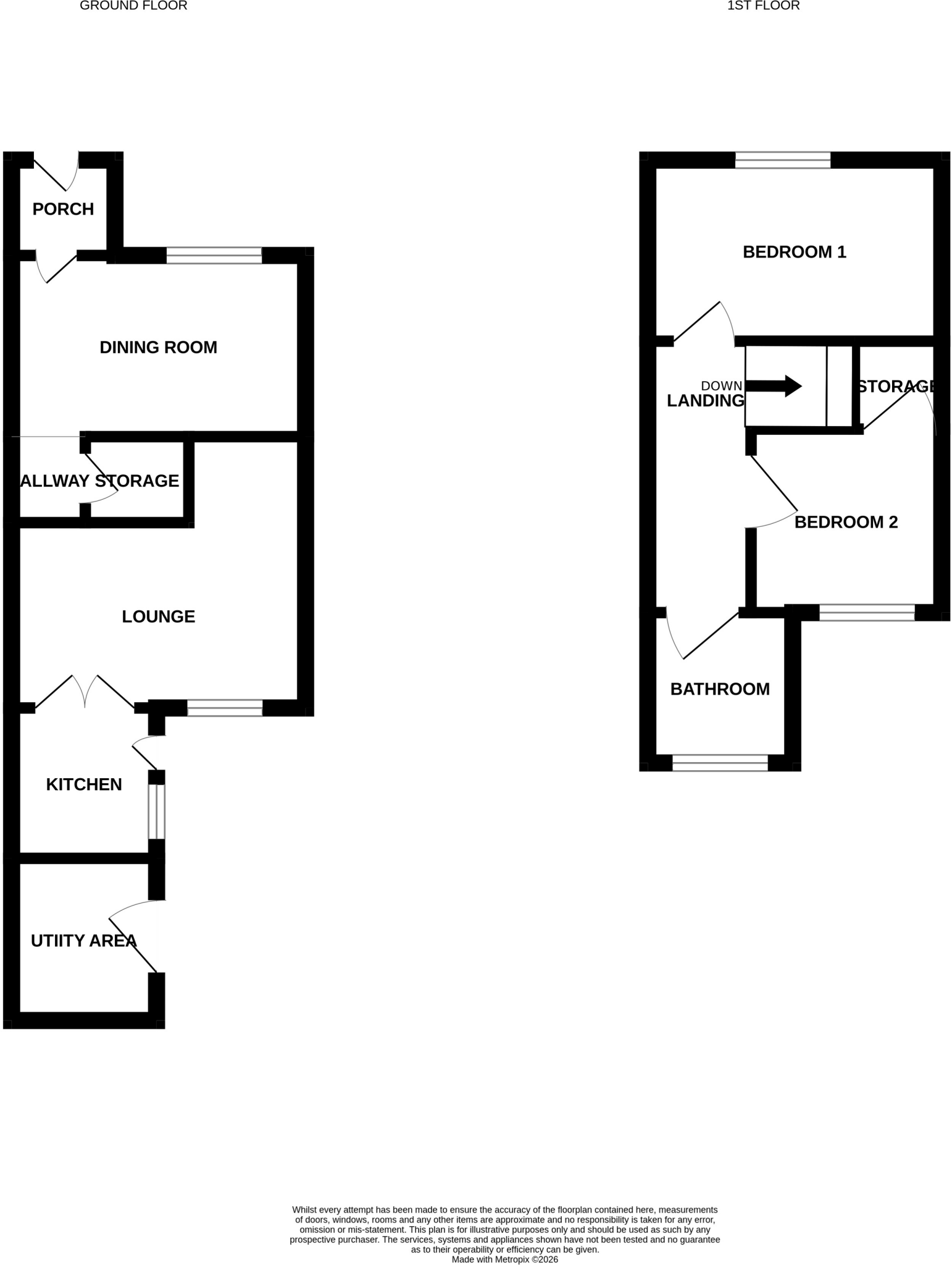 Webbs Lane, Middlewich floorplan