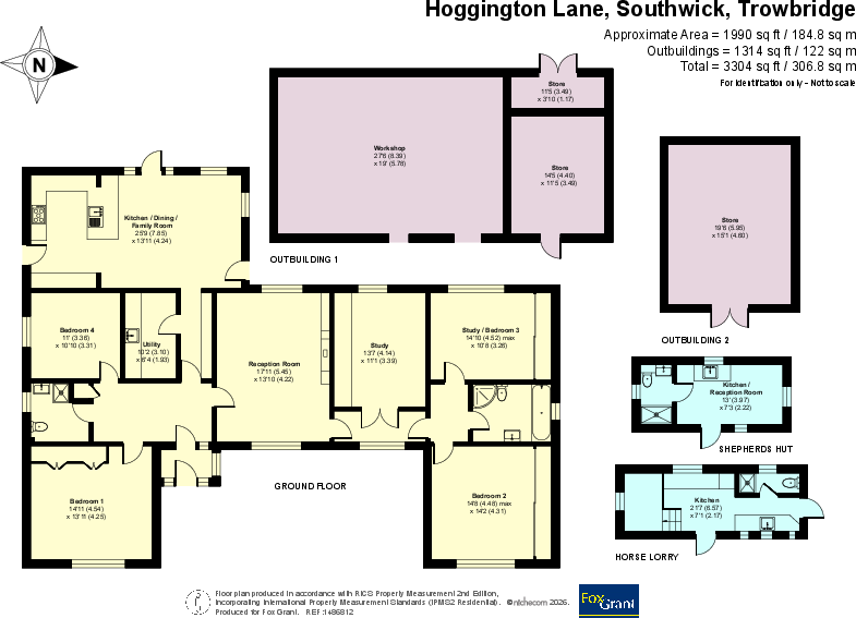 Southwick, Wiltshire - Lot 1 floorplan
