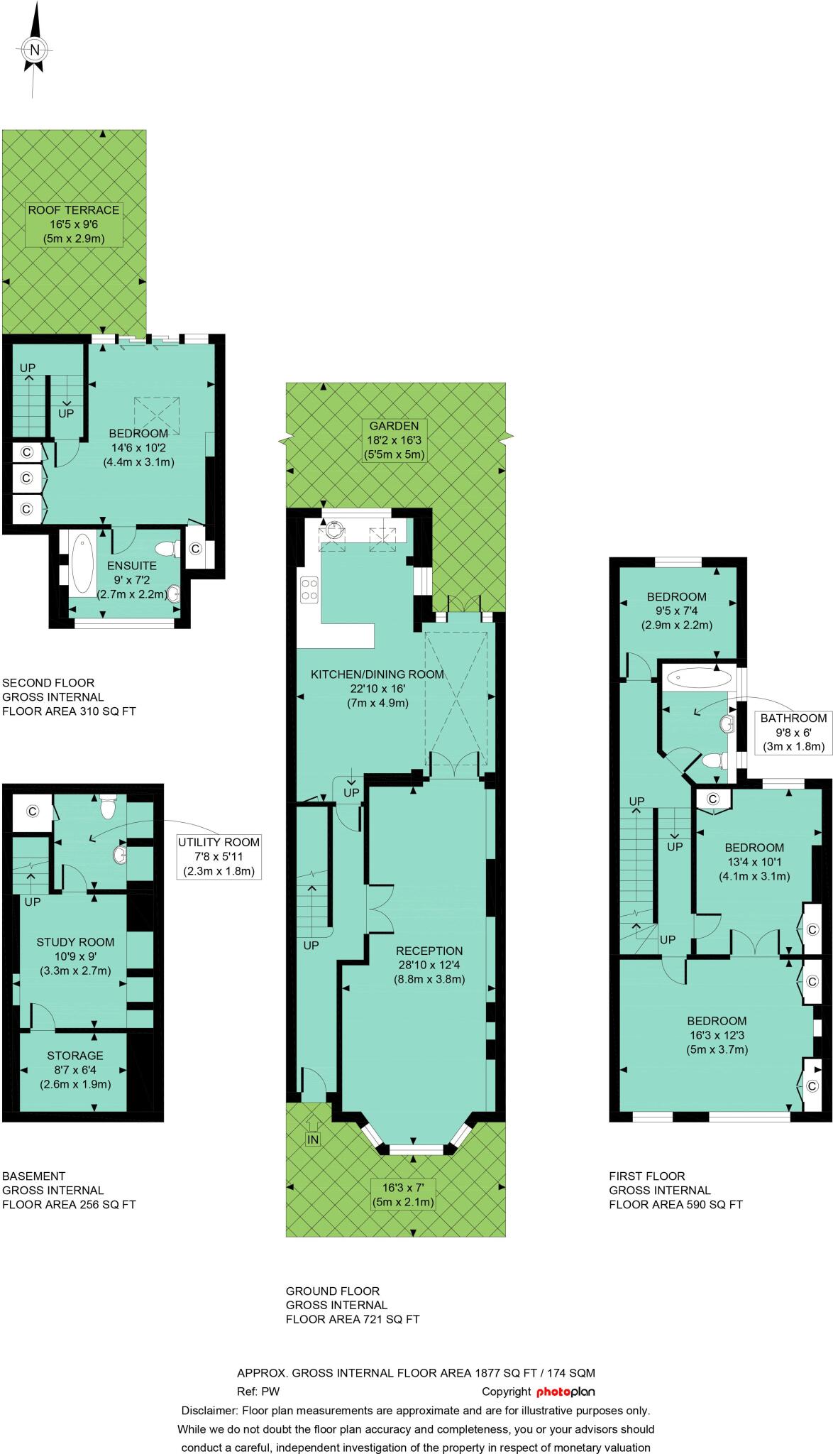 Wendell Road W12 floorplan
