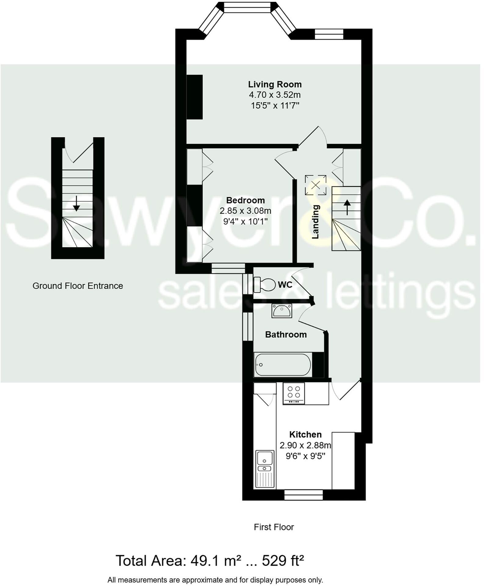 Robertson Road, Brighton, BN1 floorplan