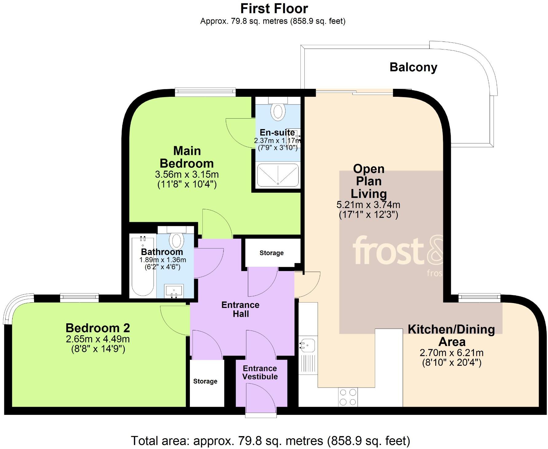 Harmony, 5 Burnaby Road floorplan