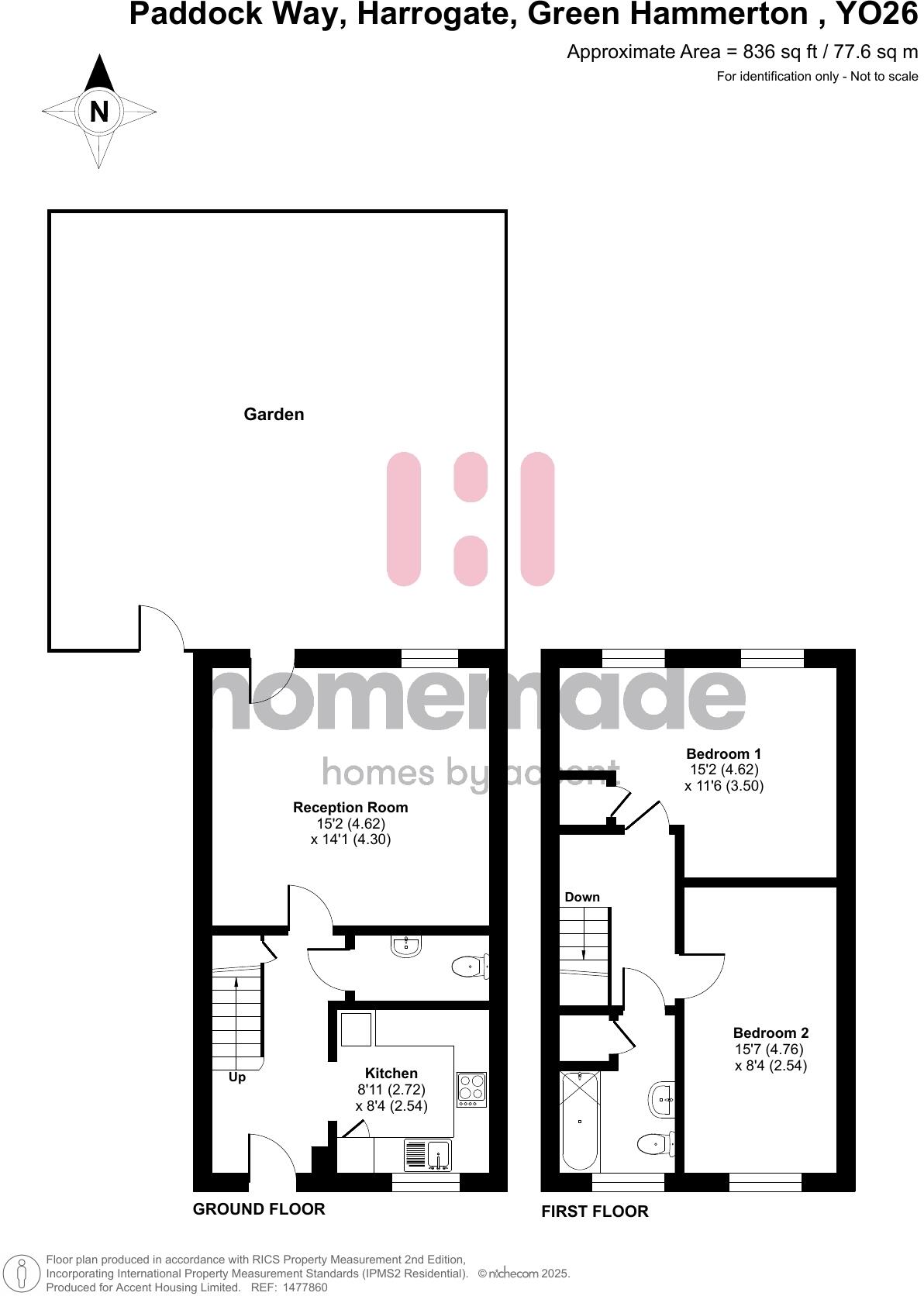 Paddock Way, Green Hammerton, North Yorkshire floorplan