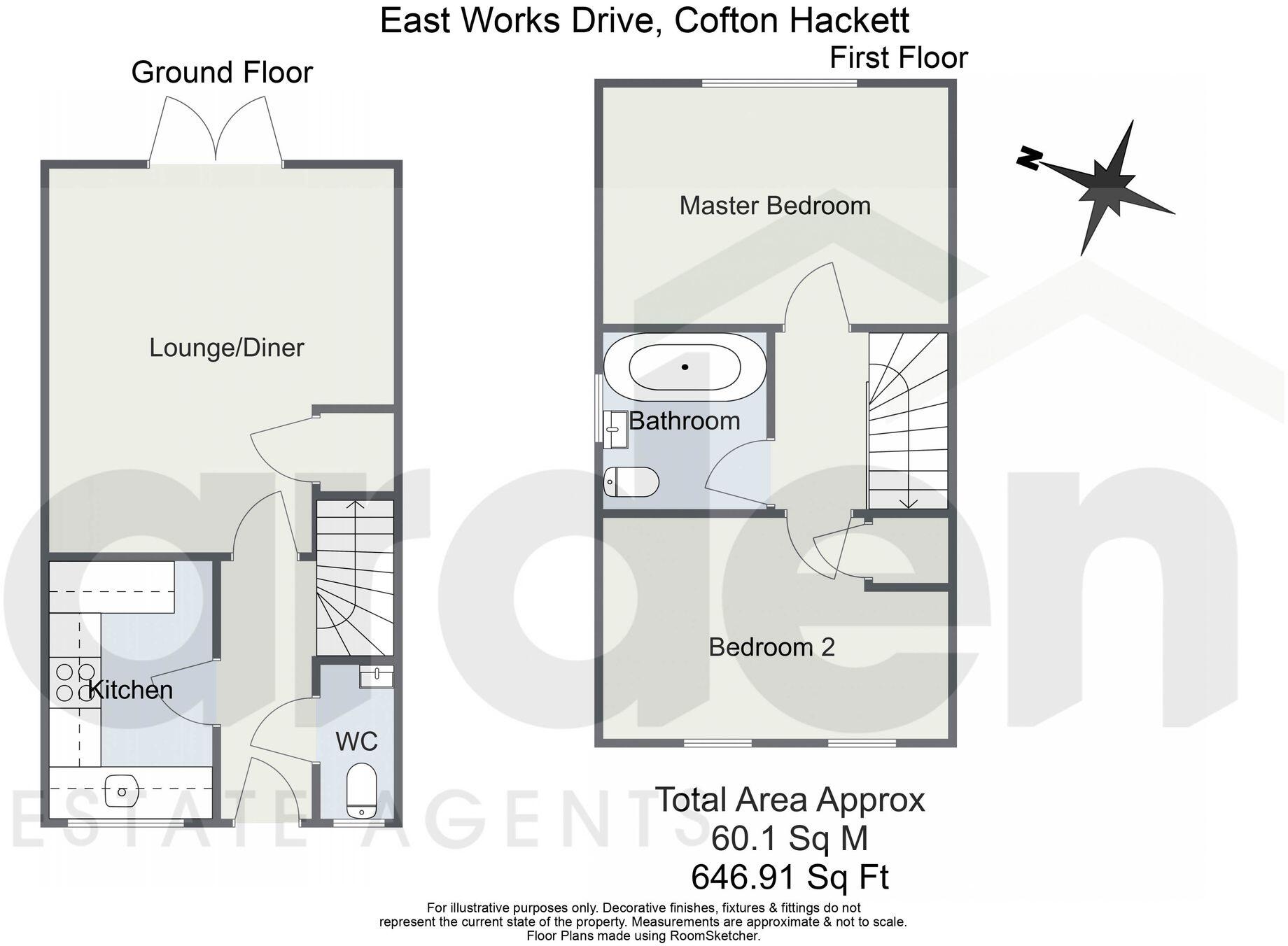 East Works Drive, Cofton Hackett, B45 floorplan