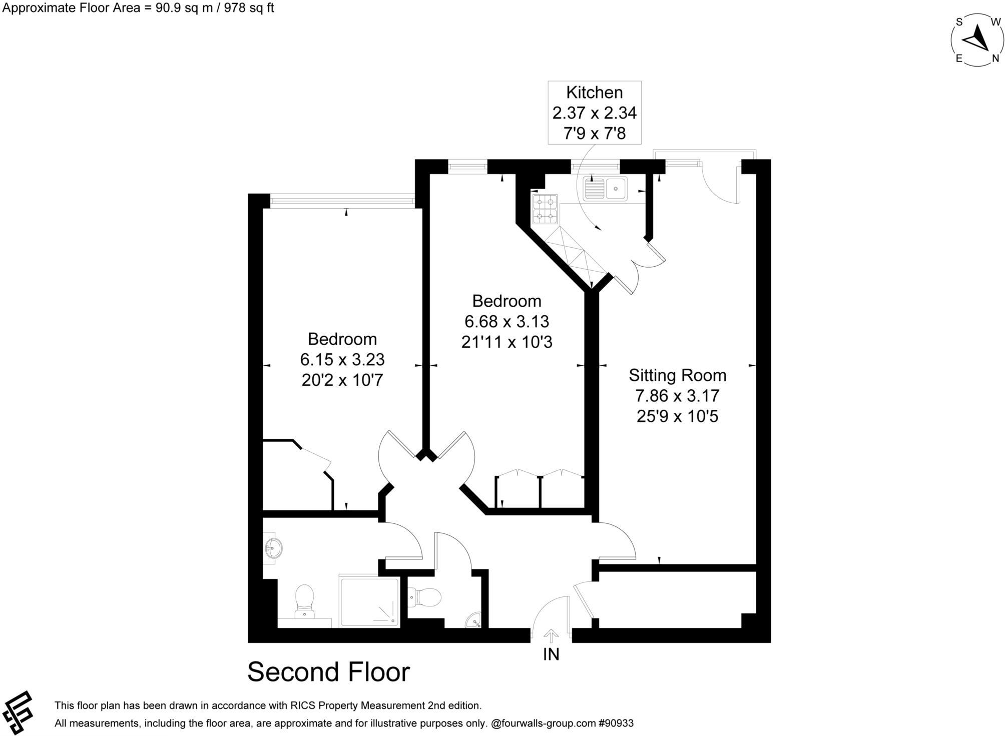 Kings Place, Fleet floorplan