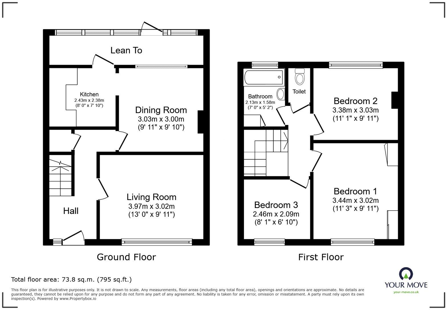 Longfield Avenue, Fareham, PO14 floorplan