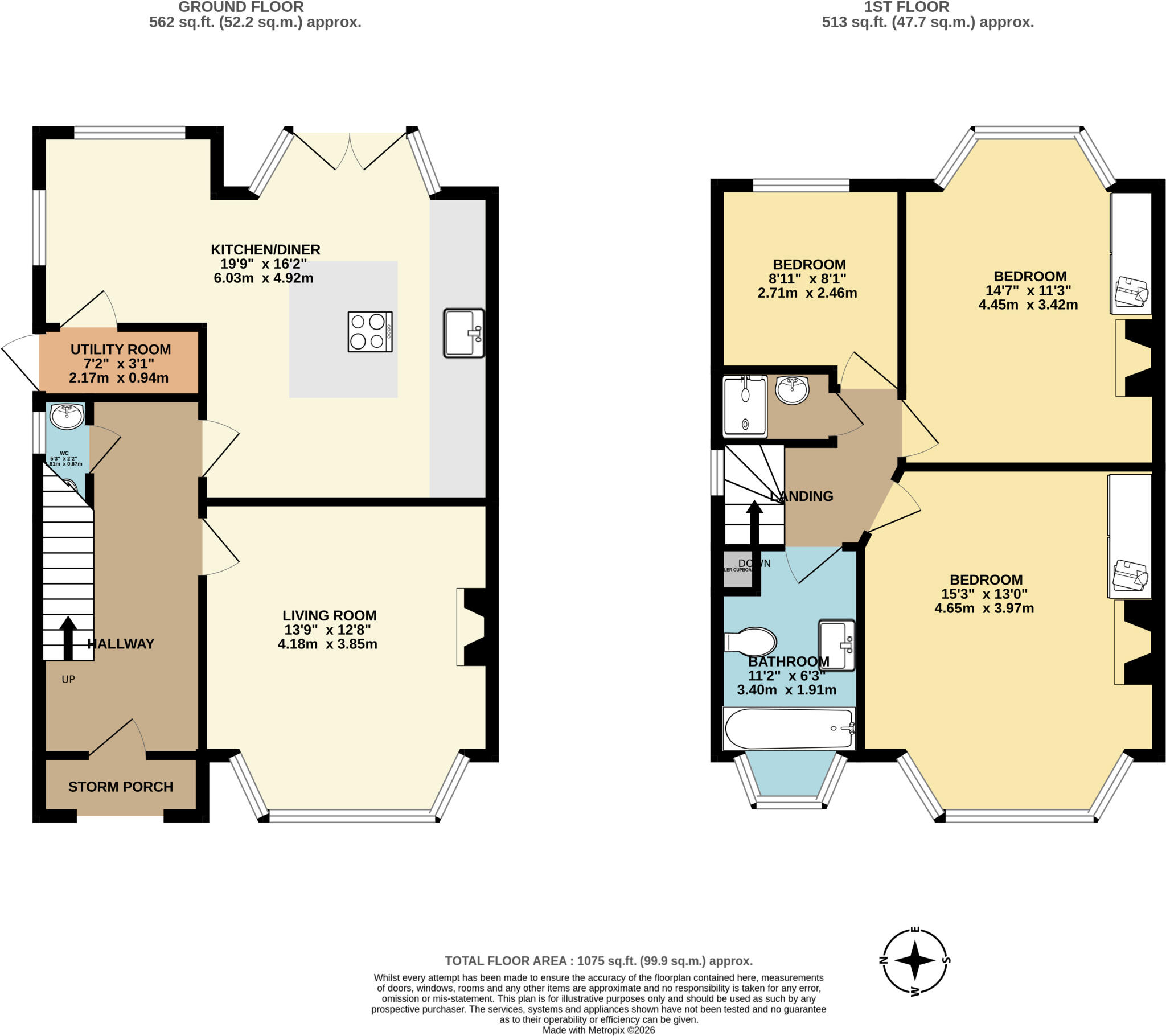 635 Wilmslow Road floorplan