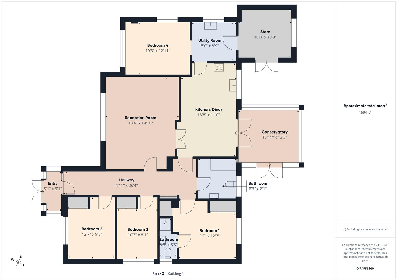 St James Gardens, Mablethorpe floorplan