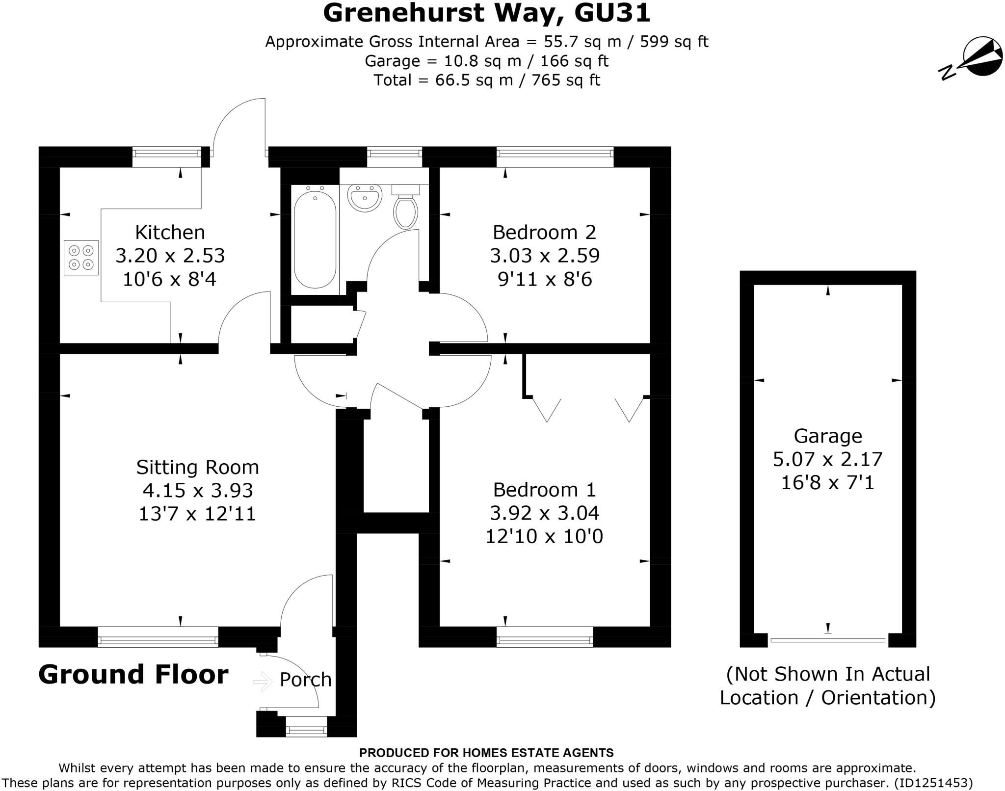 Grenehurst Way, Petersfield, Hampshire floorplan