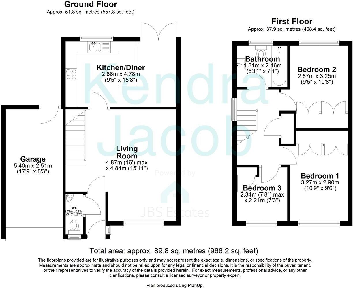 Hunters Park, Dinnington, Sheffield floorplan